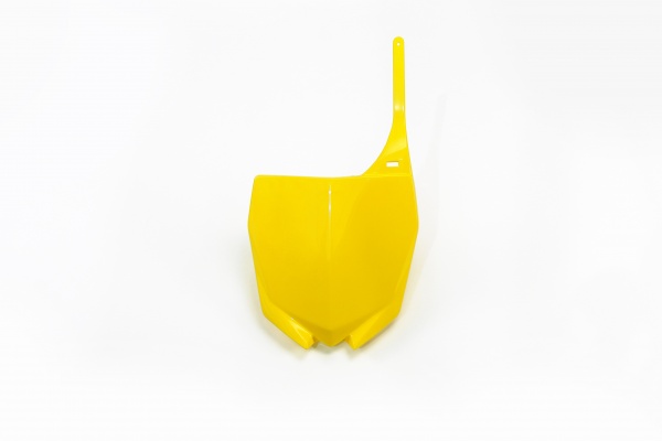 Front Number Plate yellow for Yamaha YZ 125 - YZ 250 - YZ 250 F - YZ 450 F - YZ 125 X - YZ 250 FX - YZ 450 FX - YZ 250 X